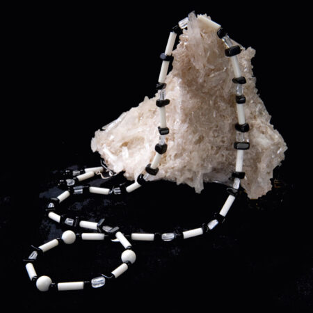 Onyx with Rock Crystal (Black and White)